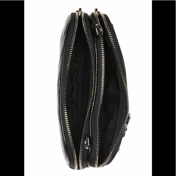 REBECCA MINKOFF LEATHER CROSSBODY BAG, NWT - Picture 3 of 8